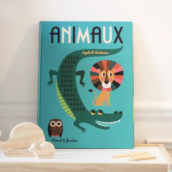 Livre géant sur les animaux - Ingela Arrhenius