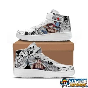 One Piece High Top Air Force Shoes Anime Mid-Top Sneakers