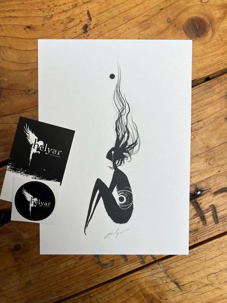 Hand-Signed A5 Art Print - Premium Quality on 300gsm Fresco Gesso Paper