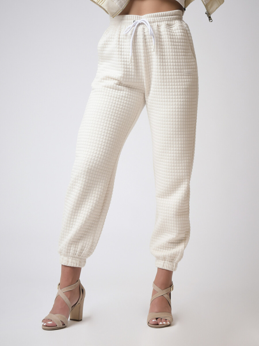 Pantalon de jogging texturé