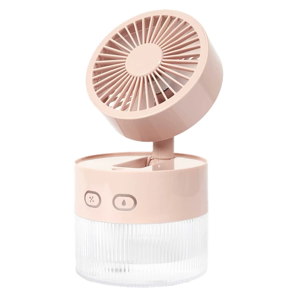 Ventilateur brumisateur USB LED orientable