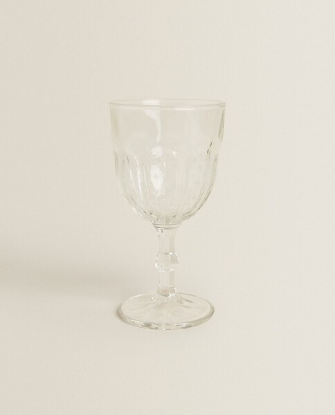 VERRE À PIED RELIEF
