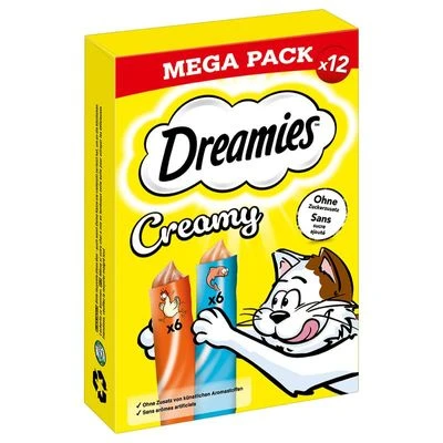 Catisfactions Creamy Snacks pour chat poulet, saumon