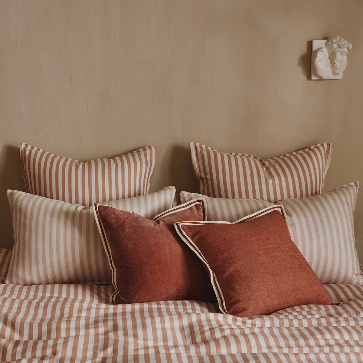 Housse de couette SATIN DE COTON 260x240