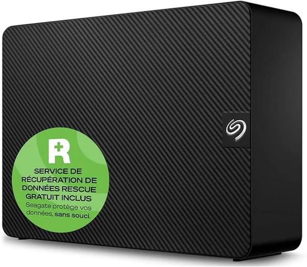 Seagate Expansion Desktop 24To, Disque Dur Externe HDD, 3.5 pouces, USB 3.0, PC & Notebook, Services Rescue (STKP24000400)