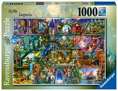 Ravensburger - Puzzle Adulte - Puzzle 1000 p - Mythes et légendes - 16479