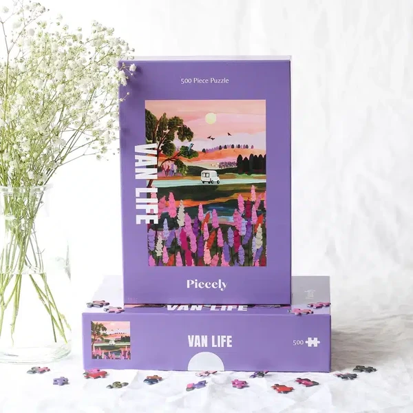 Puzzle Van Life 500 pièces - Piecely - Trevell