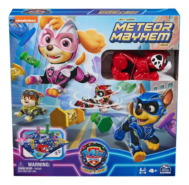 Pat' Patrouille : La Super Patrouille le film jeu Meteor Mayhem