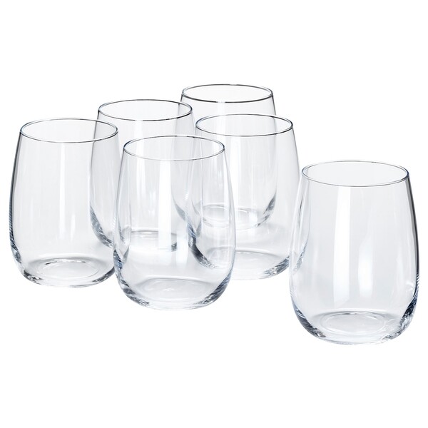 6 STORSINT Verre - verre transparent 37 cl
