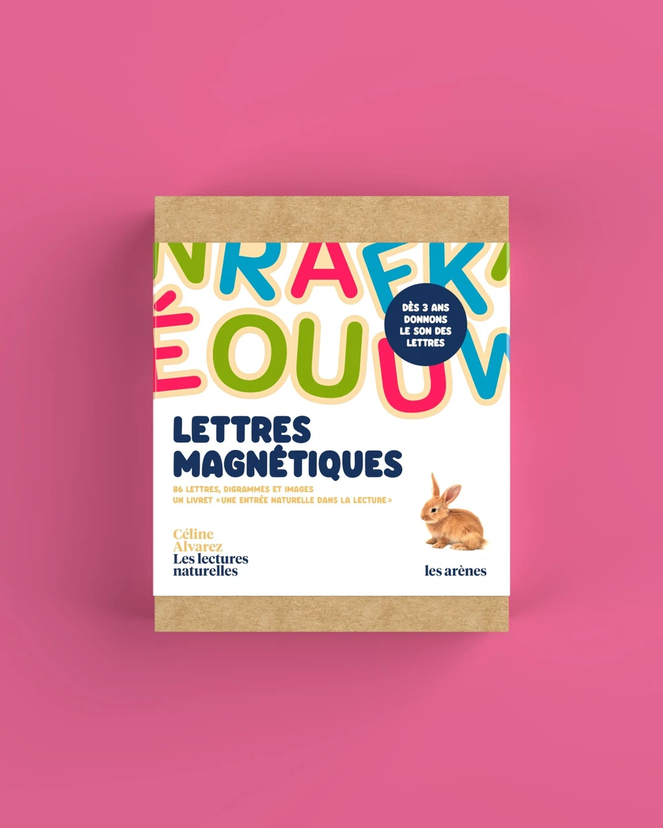 Lettres magnétiques - Céline Alvarez - Les Arènes