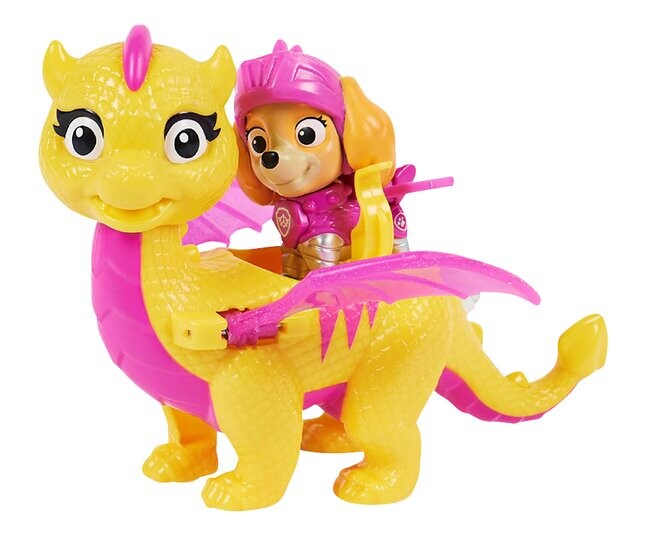 Pat' Patrouille Rescue Knights Hero Pups Stella et Scorch, le dragon