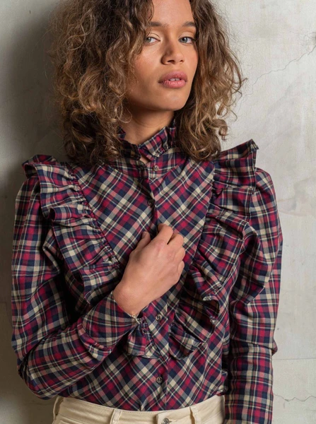 Thelma Shirt Burgundy