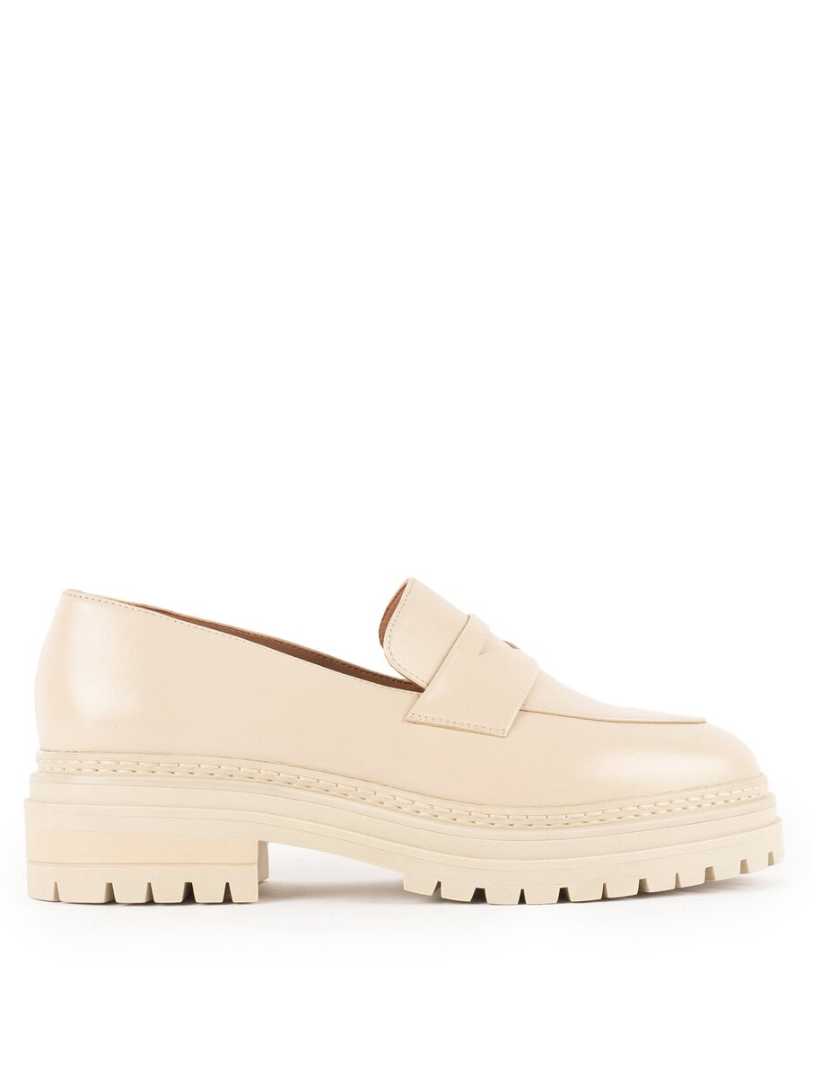 Mocassins Amalia Beige Bobbies T39