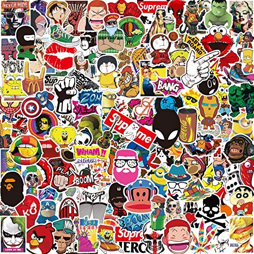 Lot Autocollant [150-PCS] Q-Window Graffiti Stickers Vinyle Enfants  Autocollants pour Voiture Tuning Moto Ps4 Livre Vélo Iphone Scrapbooking  Ordinateur Xbox One Bebe Valise Macbook Bumper Bomb Sticker