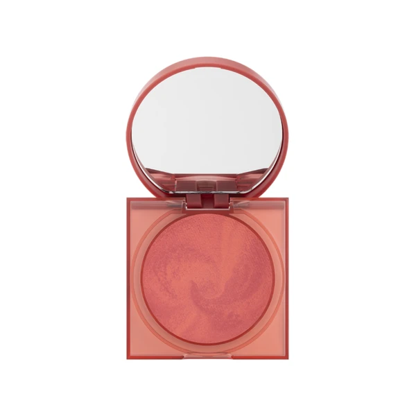 GloWish Cheeky Vegan Blush Powder 02 Caring Coral