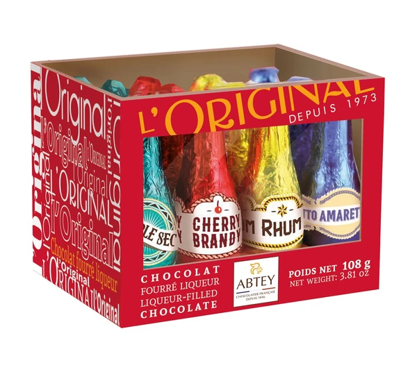 Liqueurs de chocolats fourrés liqueur ABTEY