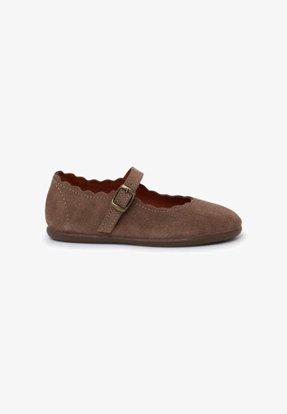 Pisamonas MERCEDITAS ONDAS HEBILLA - Chaussures premiers pas - topo/marron clair - ZALANDO.FR