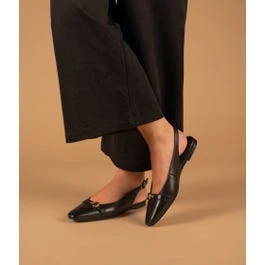 Escarpin slingback Selena noir