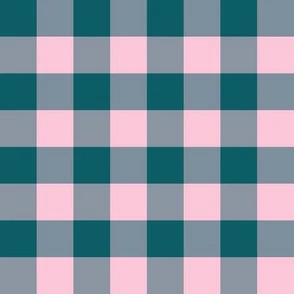 JP1 - Large - Buffalo Plaid of One Inch Fabric | Spoonflower