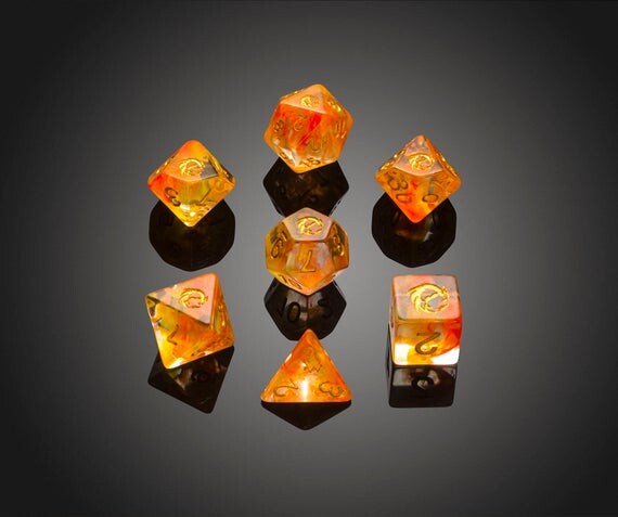 Dice Set: Spirit Of Pheonix