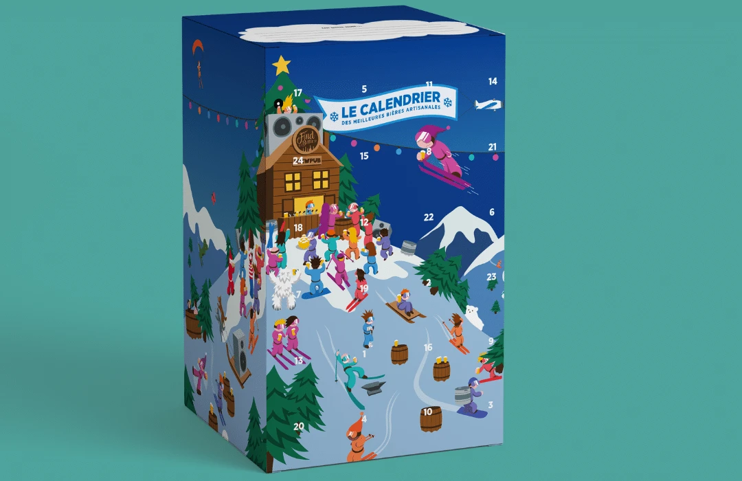 Découvrez le Calendrier des meilleures Bières Artisanales françaises 🐓