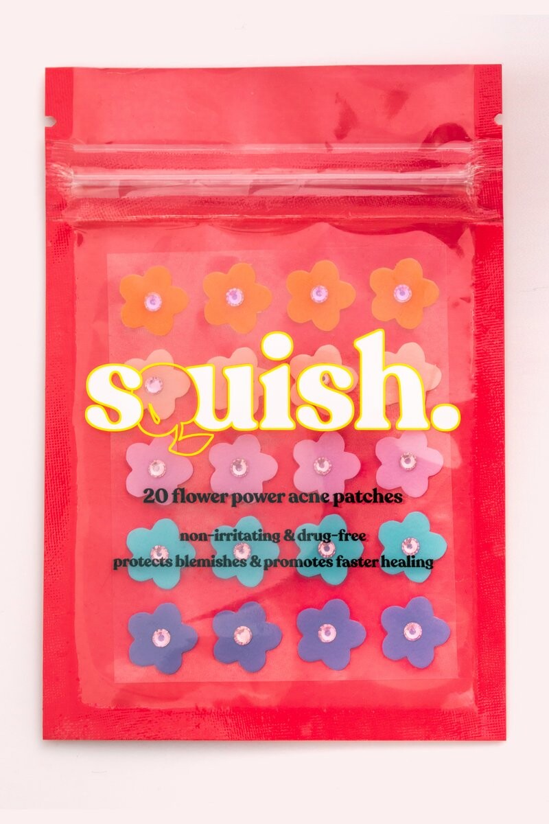 flower power acne patches
