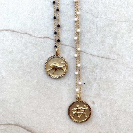 Collier "Astro or"