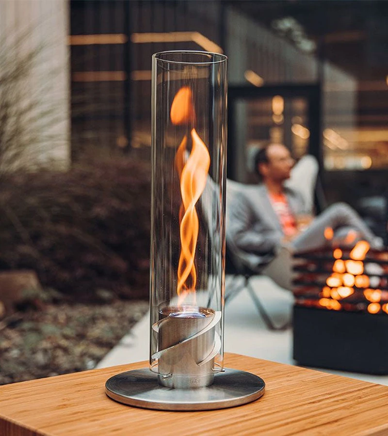 Cheminée de table portable au bioéthanol SPIN 900 & 1200