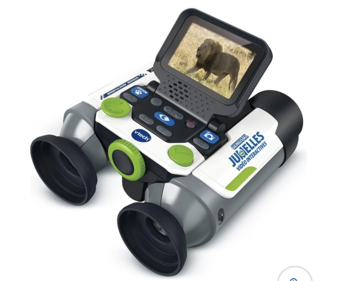 VTech - Genius XL Jumelles Interactives Vidéo - Blanc