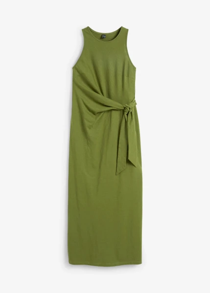 Robe longue en coton