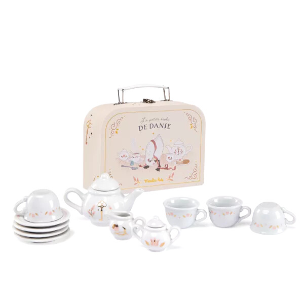 Valise dînette thé porcelaine - La petite école de danse