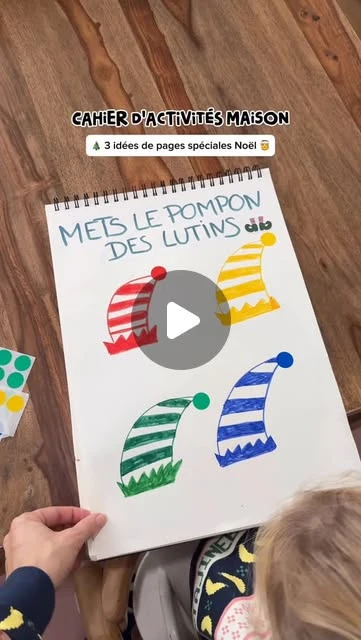 Marine Ragonneau on Instagram: "#6 Quelle est votre page préférée ? Gabilou les a tous adoré, mais préférence pour le pompon des lutins ❤️(enregistre pour ne pas oublier !!)Vraiment passion pour ce genre d’activité en ce moment. Déjà moi j’adore lui préparer et ensuite on se régale à 2 !Pour la couronne j’ai mis du scotch double face tout autour de la couronne mais vous pouvez mettre de la colle !Hâte de voir vos réalisations !!Et aussi j’ai plein d’autres idées en tête 🎅❤️•••#family #DIY #mumparis #mom #ecole #momanddaughter #cahierdactivités #parisianstyle #maman #mamanblogueuse #cutemoment #mamanbebe #noel #activitemanuelle #activité #2ansetdemi #activiteenfant #enfamille #merefille #carnetdebord #mamanbebe #christmas #baby #2ansetdemi #mamancomblée #christmasiscoming #maviedemaman #stickers"