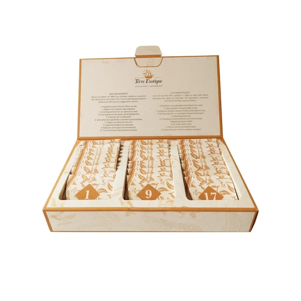 Coffret Calendrier de l'Avent des épices - Terre Exotique*