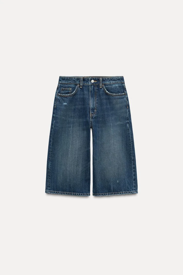 SHORT EN JEAN JORTS TRF TAILLE NORMALE