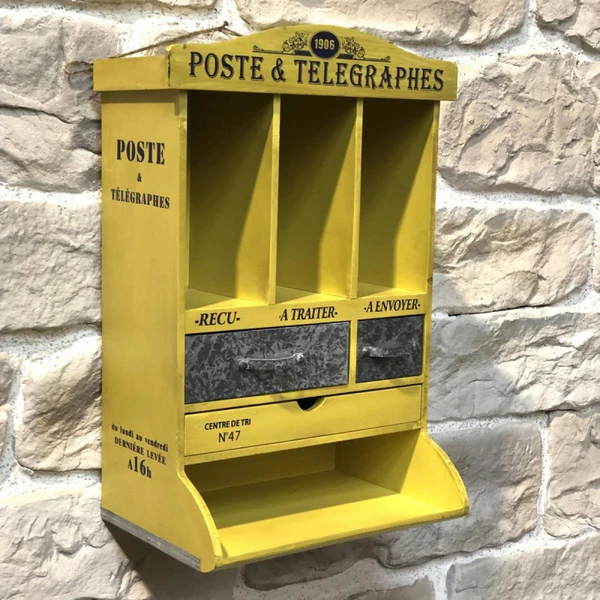 Meuble rangement postal pour courrier 