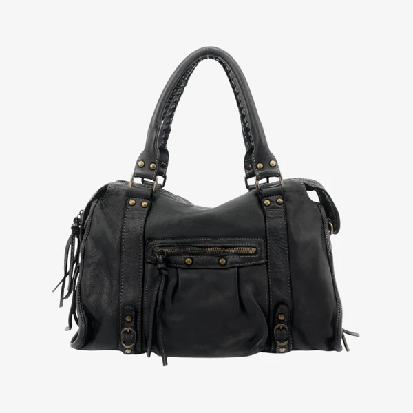 Sac à main en cuir vintage MISS STORM