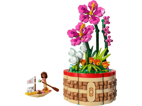 Le pot de fleurs de Vaiana 43252 | Disney™ | Boutique LEGO® officielle FR