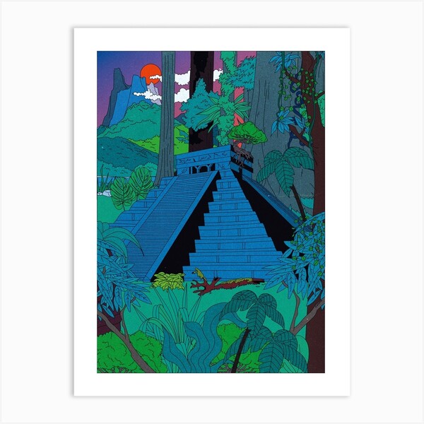 Jungle Temple Art Print (j'ai un code reduc demandez moi)