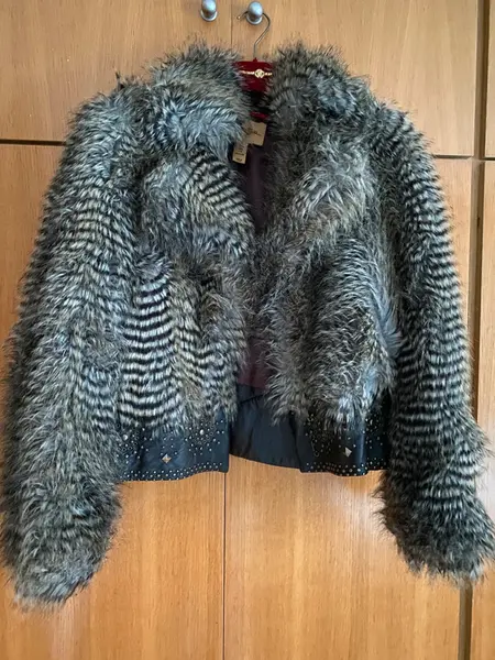 Abrigo pelo sintético Roberto Cavalli