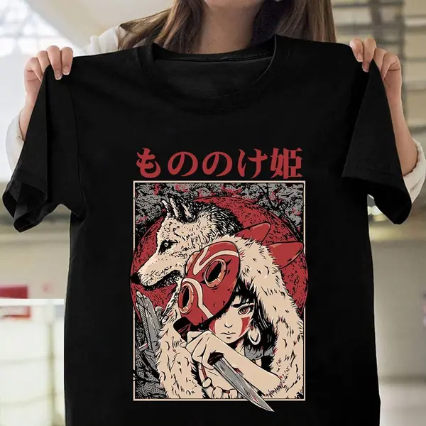 Anime Ghibli Totoro And Umbrella T Shirt Studio Ghibli Merch Store 