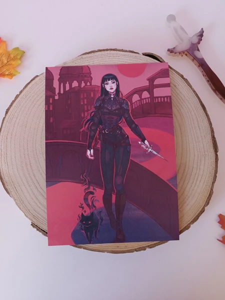 Imprimer et marquer - Mia Corvere et Don Majo - Nevernight