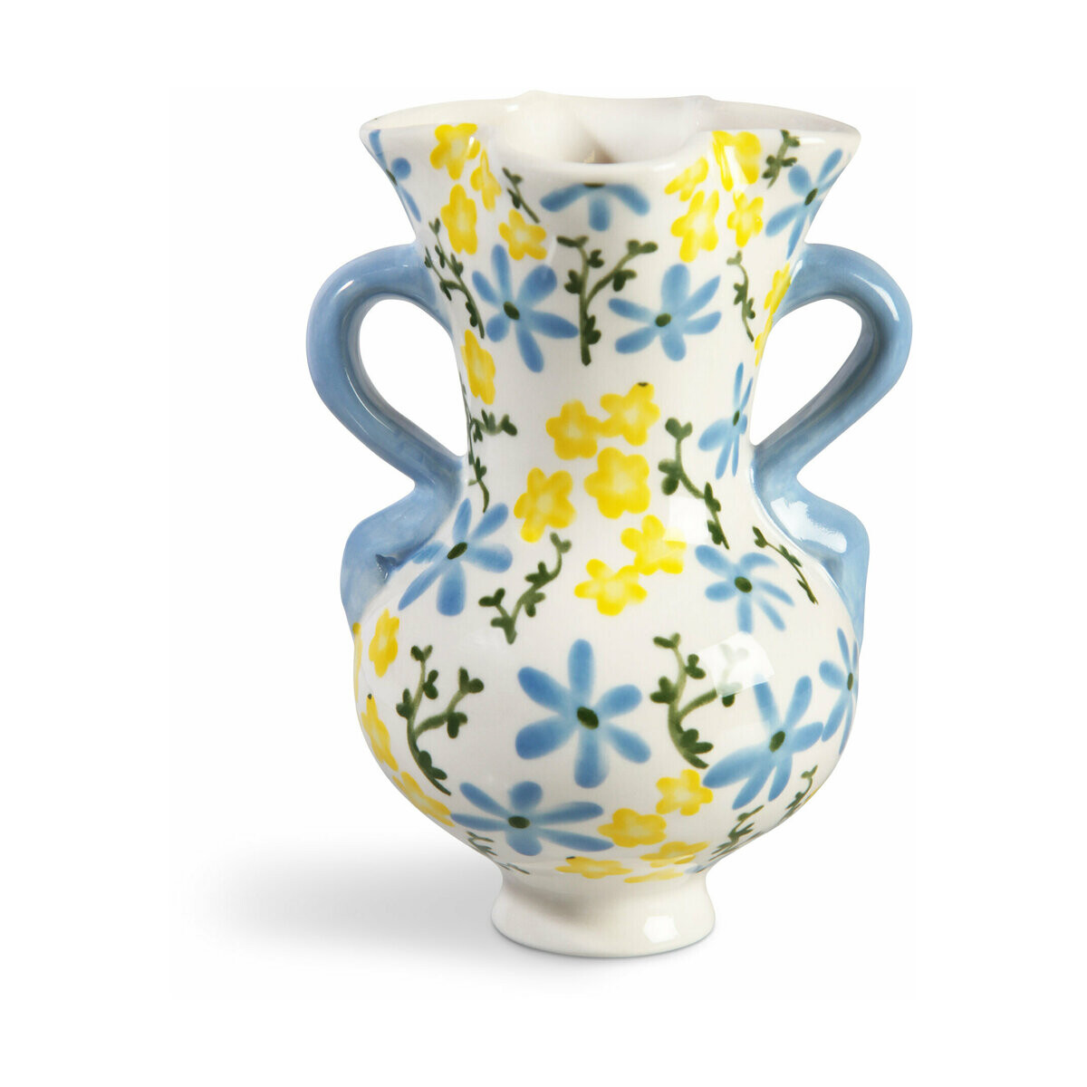Petit vase aux motifs floraux Buttercup - &Klevering