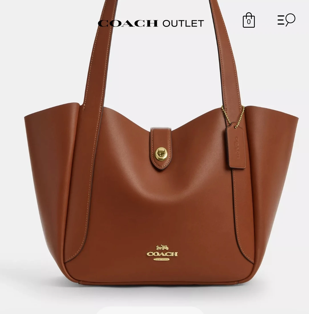 COACH® FR | Cabas Hadley à fermoir pivotant