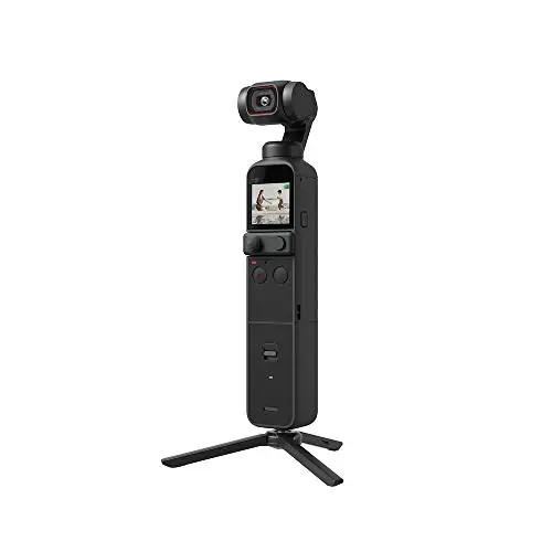 DJI Pocket 2 Creator Combo - Caméra 4K à Stabilisation 3 Axes, Vlog, Vidéo Ultra HD, Photo Haute Résolution 64 MP, 1/1.7” CMOS, HDR, Réduction du Bruit, Timelapse, Slow Motion, 8x Zoom, Livestreaming
