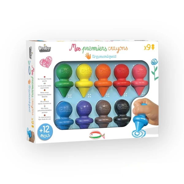 Mes premiers crayons | 9 crayons