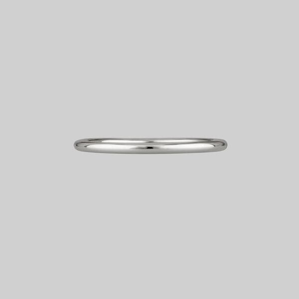 HOPE. Simple Silver Band Ring – REGALROSE