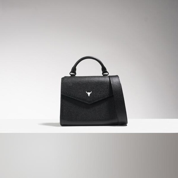 SAC XS JOÉ - CUIR NOIR