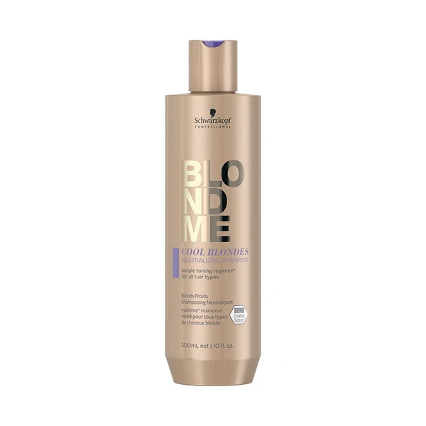 Shampooing neutralisant pour blonds froids Blondme