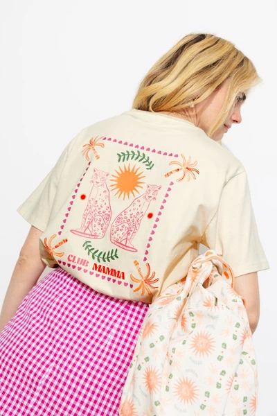 T-shirt club mamma Femme