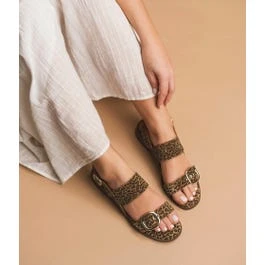 SANDALE JUSTINA LEOPARD
